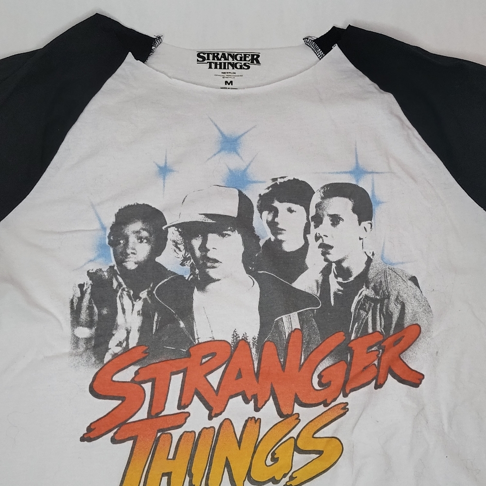 Stranger Things 3/4 sleeve t-shirt